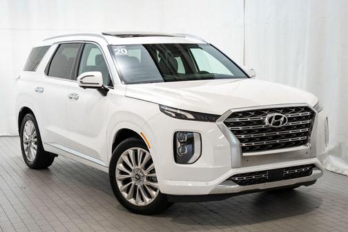 Hyper White 2020 Hyundai PALISADE Limited