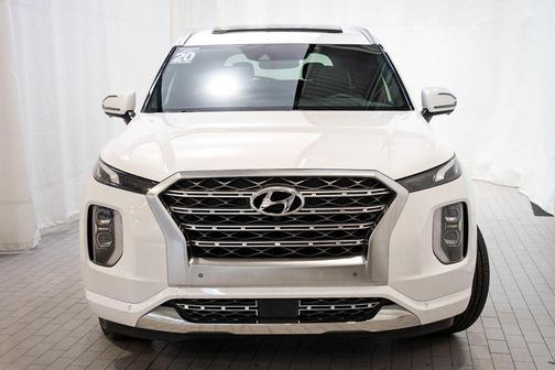 Hyper White 2020 Hyundai PALISADE Limited