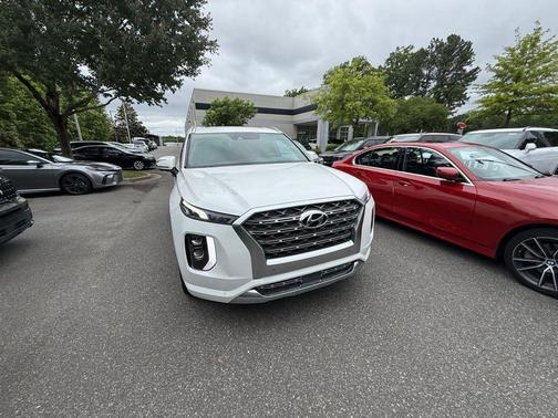 Hyper White 2020 Hyundai PALISADE Limited