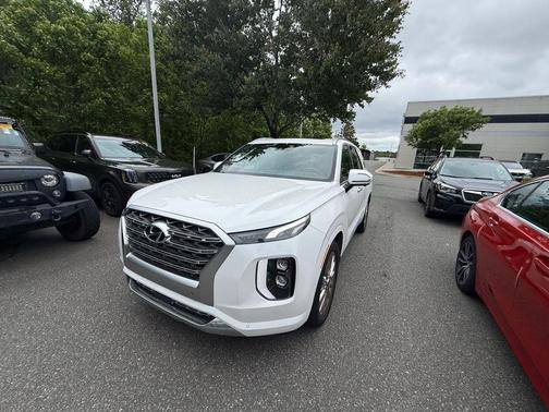 Hyper White 2020 Hyundai PALISADE Limited