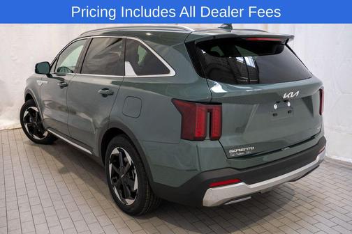 Cityscape Green 2026 Kia Sorento Plug-In Hybrid EX