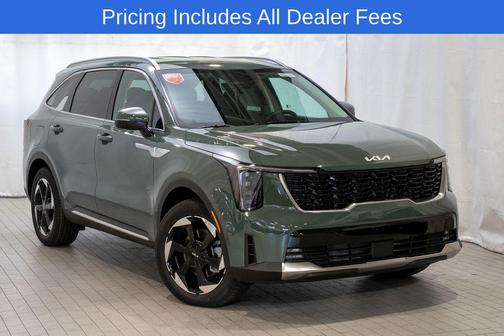 Cityscape Green 2026 Kia Sorento Plug-In Hybrid EX