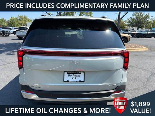 Ivory Silver 2027 Kia Carnival Hybrid SX
