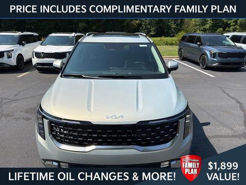 Ivory Silver 2027 Kia Carnival Hybrid SX