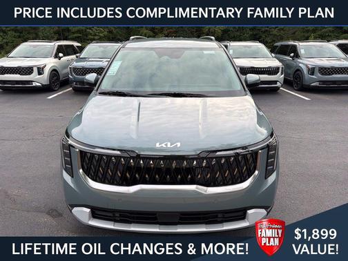 Iceberg Green 2027 Kia Carnival Hybrid EX