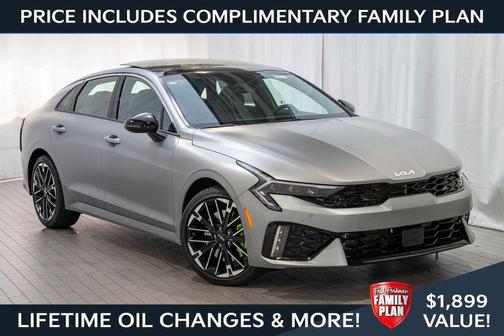Steel Matte Gray 2026 Kia K5 GT