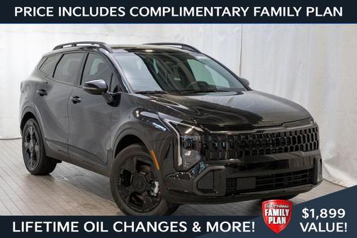 Fusion Black 2026 Kia Sportage Plug-In Hybrid X-Line