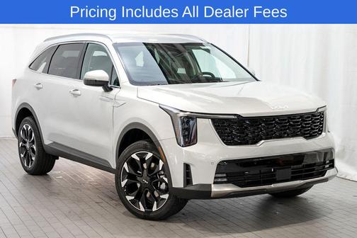 Ivory Silver 2026 Kia Sorento EX