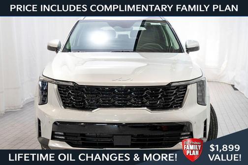 Ivory Silver 2026 Kia Sorento EX