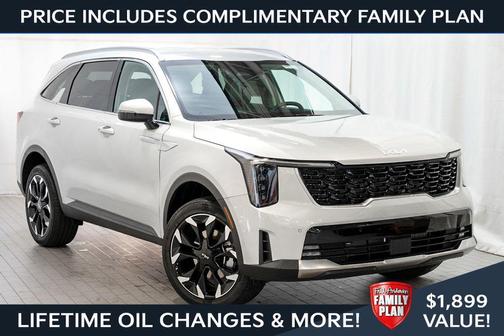 Ivory Silver 2026 Kia Sorento EX