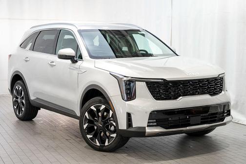 Ivory Silver 2026 Kia Sorento EX