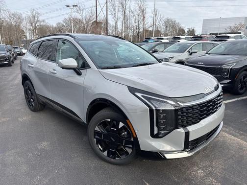 Wolf Gray 2026 Kia Sportage Hybrid SX-Prestige