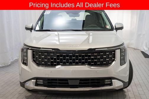 Ivory Silver 2026 Kia Carnival SX