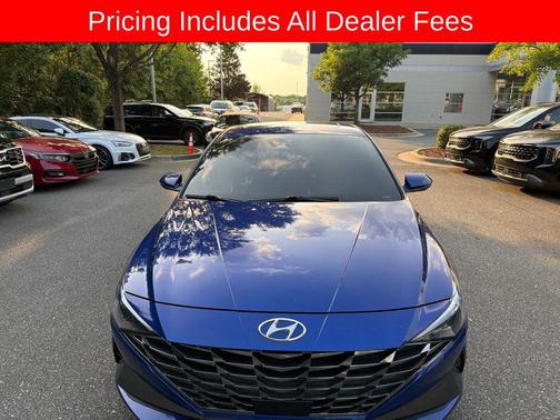 Intense Blue 2023 Hyundai ELANTRA Limited
