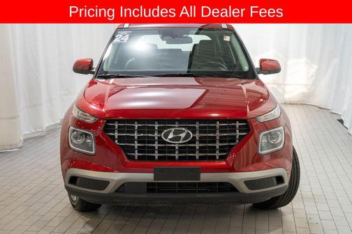 Ultimate Red 2024 Hyundai VENUE Limited
