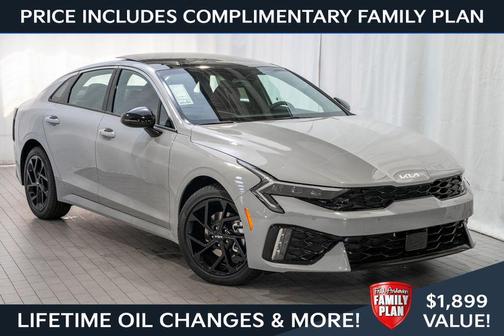 Wolf Gray 2026 Kia K5 GT-Line FWD