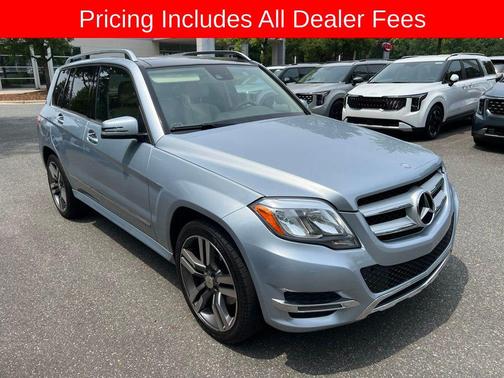 Diamond Silver Metallic 2015 Mercedes-Benz GLK-Class GLK 350 4MATIC