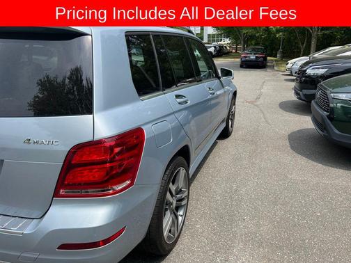 Diamond Silver Metallic 2015 Mercedes-Benz GLK-Class GLK 350 4MATIC