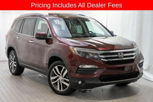 Dark Cherry Pearl 2017 Honda Pilot Elite
