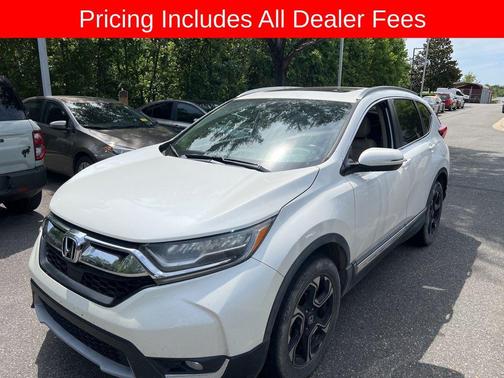 White Diamond Pearl 2017 Honda CR-V Touring