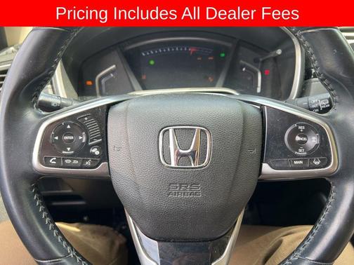 White Diamond Pearl 2017 Honda CR-V Touring