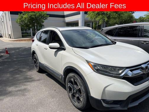 White Diamond Pearl 2017 Honda CR-V Touring