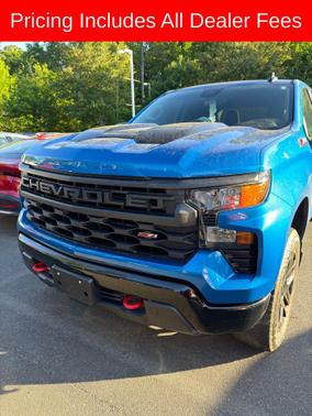 Glacier Blue Metallic 2023 Chevrolet Silverado 1500 Custom Trail Boss