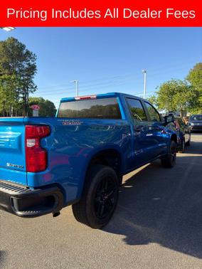 Glacier Blue Metallic 2023 Chevrolet Silverado 1500 Custom Trail Boss