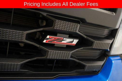 Glacier Blue Metallic 2023 Chevrolet Silverado 1500 Custom Trail Boss