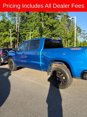 Glacier Blue Metallic 2023 Chevrolet Silverado 1500 Custom Trail Boss