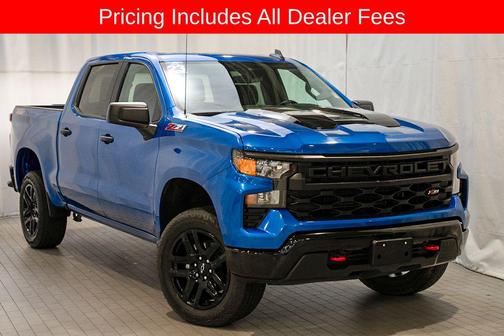 Glacier Blue Metallic 2023 Chevrolet Silverado 1500 Custom Trail Boss