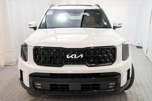 Glacial White Pearl 2024 Kia Telluride SX X-Pro