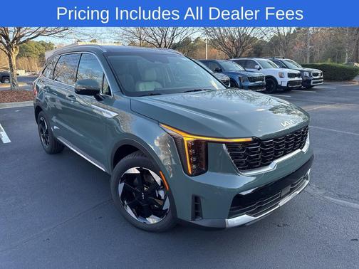 Cityscape Green 2026 Kia Sorento Hybrid EX
