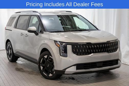 Ivory Silver 2026 Kia Carnival EX