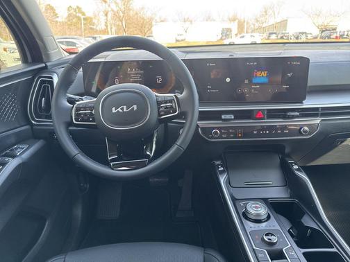 Snow White Pearl 2025 Kia Sorento Hybrid EX