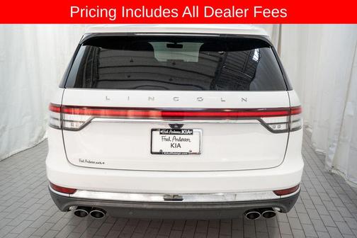 PRISTINE WHITE 2021 Lincoln Aviator Reserve AWD