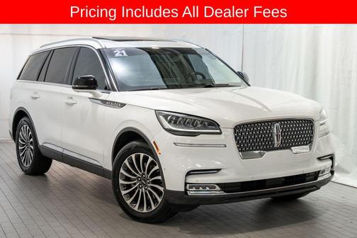 PRISTINE WHITE 2021 Lincoln Aviator Reserve AWD