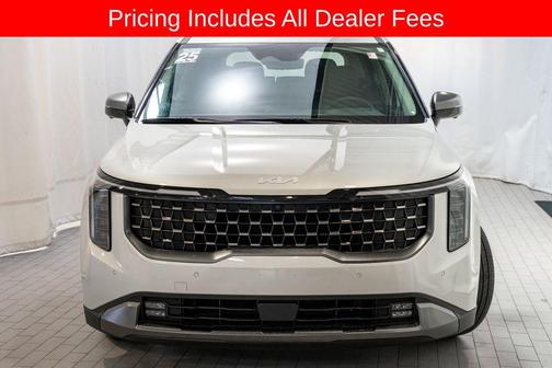 Ivory Silver 2025 Kia Carnival SX Prestige
