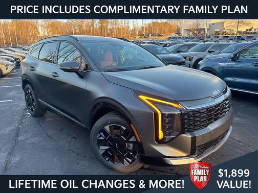 Shadow Matte Gray 2026 Kia Sportage Hybrid SX-Prestige