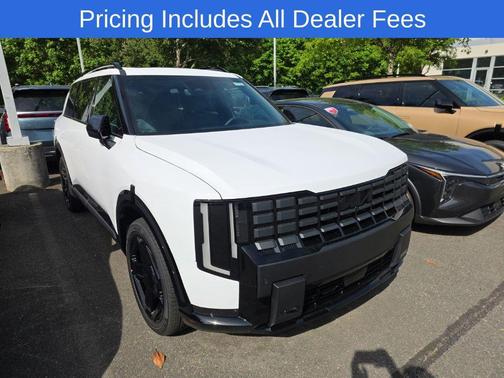 Glacial White Pearl 2027 Kia Telluride Hybrid X-Line SX