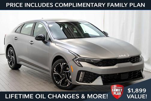 Steel Matte Gray 2026 Kia K5 GT-Line FWD