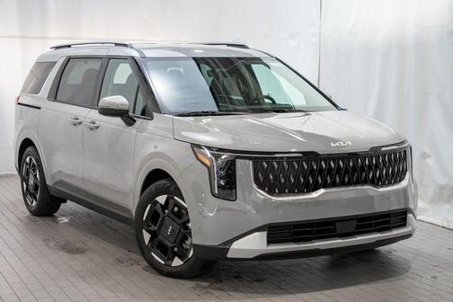 Ceramic Silver 2026 Kia Carnival EX