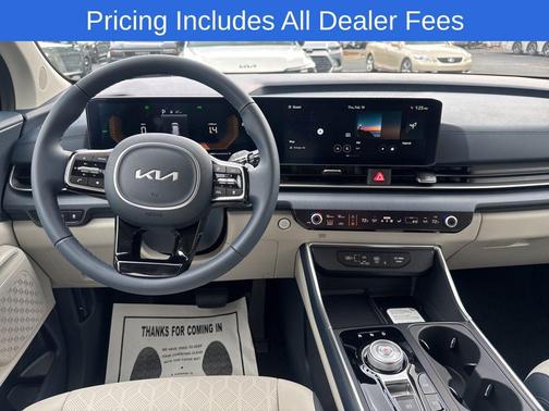 Ceramic Silver 2026 Kia Carnival Hybrid EX