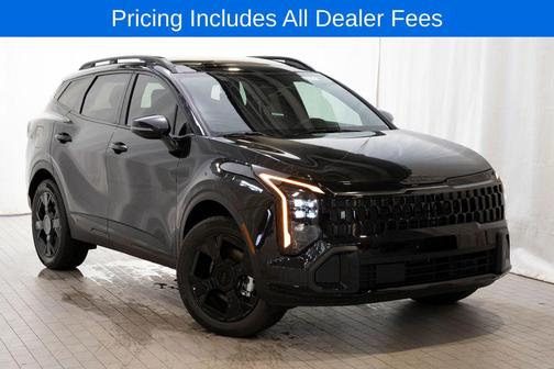 Fusion Black 2026 Kia Sportage Plug-In Hybrid X-Line