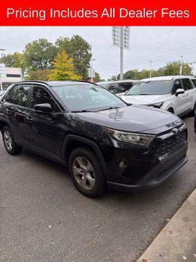 Midnight Black Metallic 2021 Toyota RAV4 XLE