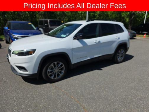 Bright White Clearcoat 2022 Jeep Cherokee Latitude Lux