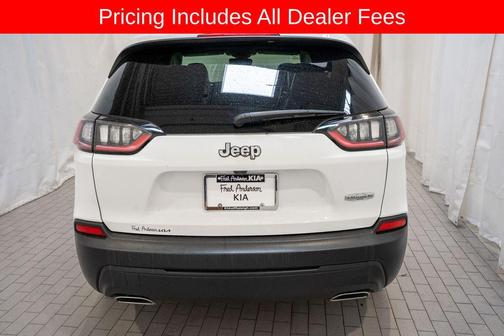 Bright White Clearcoat 2022 Jeep Cherokee Latitude Lux