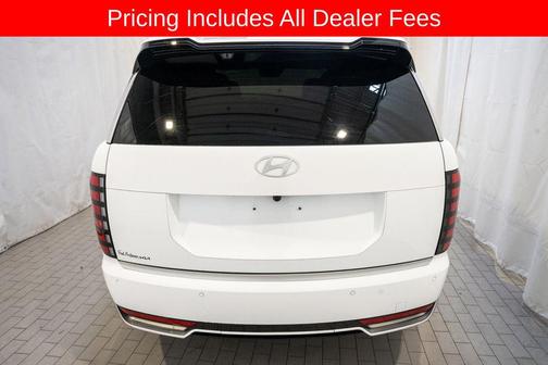 Creamy White Pearl 2026 Hyundai Palisade Hybrid Calligraphy