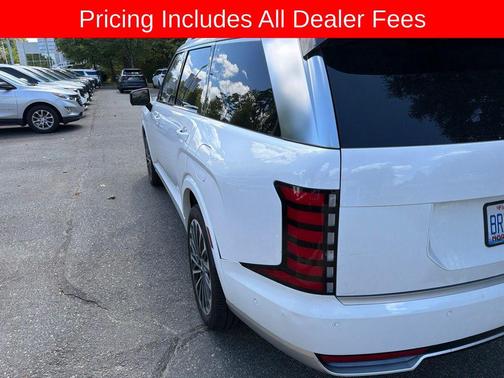 Creamy White Pearl 2026 Hyundai Palisade Hybrid Calligraphy