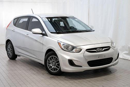 Ironman Silver Metallic 2013 Hyundai Accent GS
